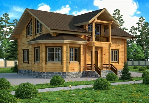 Проекты брусовых домов