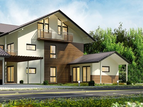 Проекты каркасных домов